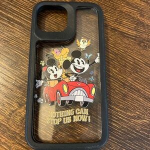Disney Mickey and Friends iPhone Case - Black and Red